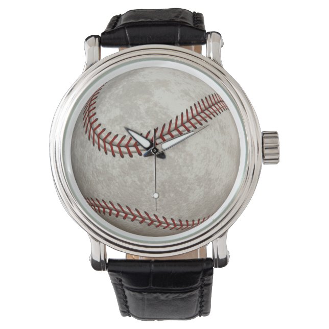 Baseball Game American Past-time Sports Armbanduhr (Vorderseite)