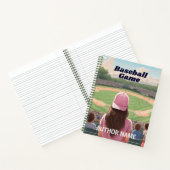 Baseball Game Book Cover Inspiration Notebook Notizblock (Innenseite)