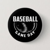 Baseball Game Day Button (Vorderseite)