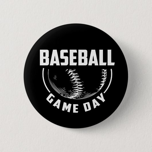 Baseball Game Day Button (Vorderseite)