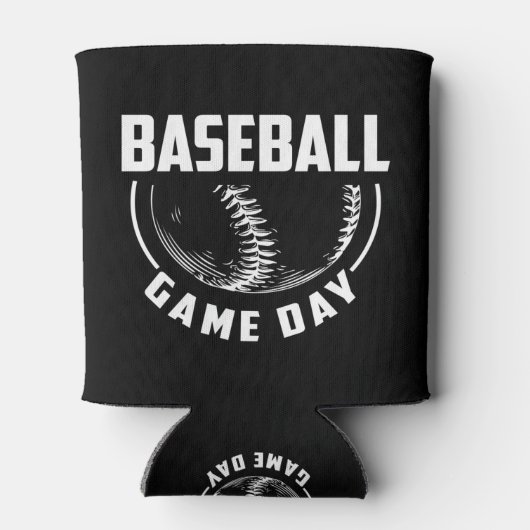 Baseball Game Day Dosenkühler (Rückseite)