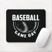 Baseball Game Day Mousepad (Mit Mouse)