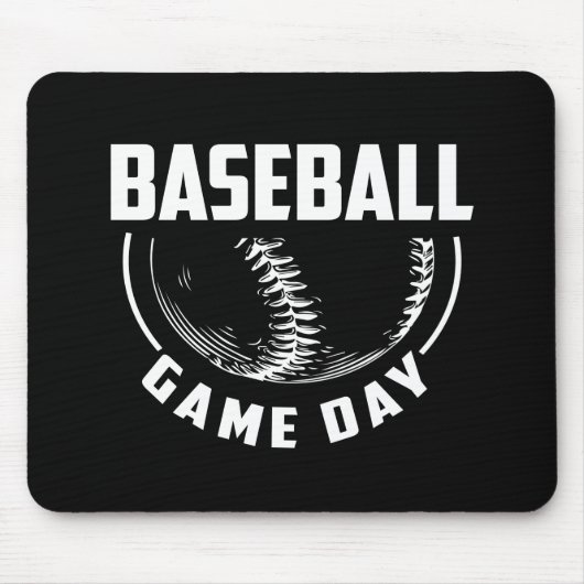 Baseball Game Day Mousepad (Vorne)