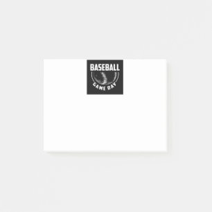 Baseball Game Day Post-it Notes Klebezettel
