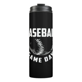 Baseball Game Day Thermosbecher
