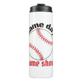 Baseball Game-Turniershow Thermosbecher (Vorderseite)
