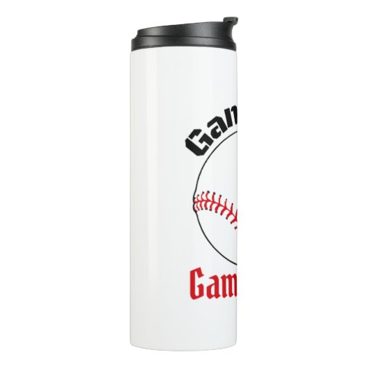 Baseball Game-Turniershow Thermosbecher (Nach links gedreht)