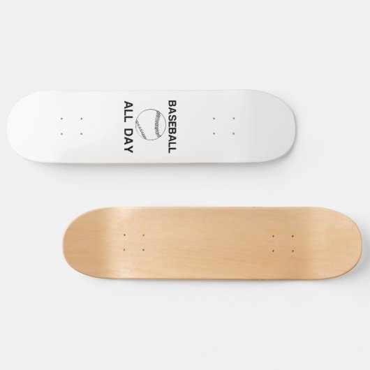 BASEBALL GANZ TAG SKATEBOARD (Horizontal)