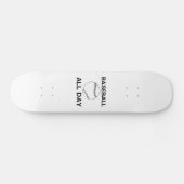 BASEBALL GANZ TAG SKATEBOARD (Horizontal)