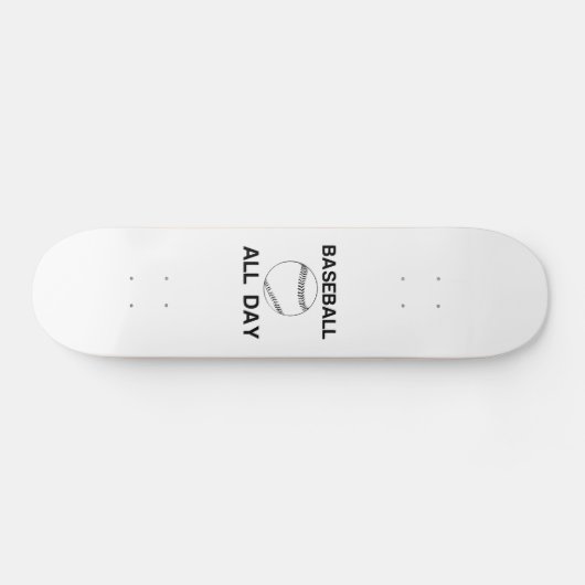 BASEBALL GANZ TAG SKATEBOARD (Horizontal)
