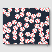 Baseball Gästebuch (Rückseite)