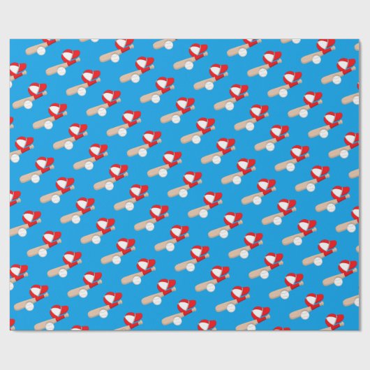 Baseball Gear Geschenkpapier (Flach)