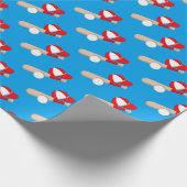 Baseball Gear Geschenkpapier (Ecke)
