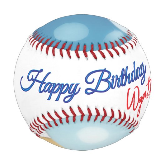 Baseball-Geburtstag  Baseball (Vorderseite)