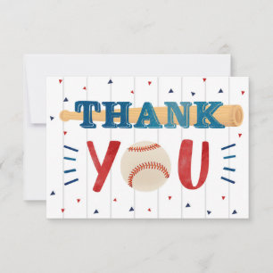 Baseball Geburtstag Danke, Karten