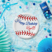 Baseball-Geburtstag Pappteller (Party)