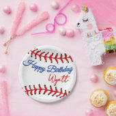 Baseball-Geburtstag Pappteller (Party)