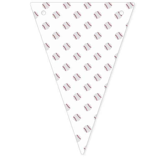 Baseball-Geburtstagsbanner Wimpelkette (Erste Fahne)