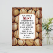 Baseball-Geburtstagsfeier (Stehend Vorderseite)