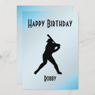 Baseball Geburtstagsparty Einladung