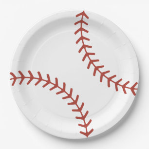 Baseball-Geburtstagsplatten Pappteller