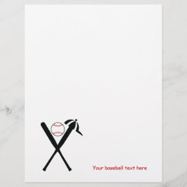 Baseball gekreuzte Fledermäuse und Kappe schwarz, 