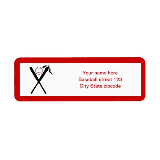 Baseball gekreuzte Fledermäuse und Kappe schwarz,  (Vorne)