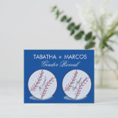 Baseball-Gender-Enthüllung DIY Scratch Cards Ankündigungspostkarte (Stehend Vorderseite)