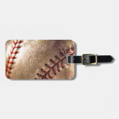 Baseball Gepäckanhänger (Vorderseite horizontal)