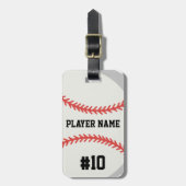 Baseball Gepäckanhänger (Vorderseite vertikal)