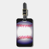 Baseball Gepäckanhänger (Vorderseite vertikal)