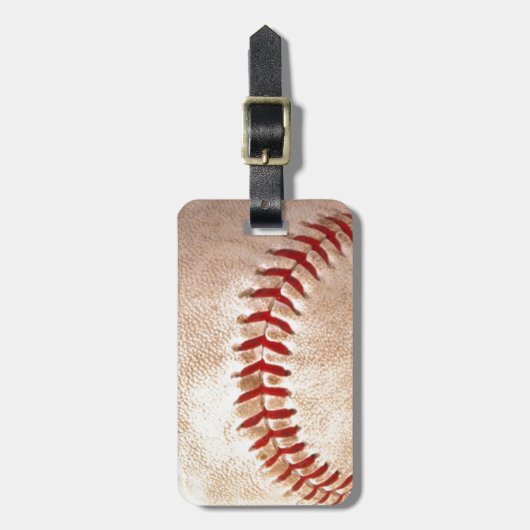Baseball Gepäckanhänger (Vorderseite vertikal)