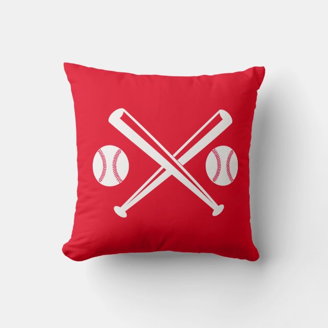 Baseball-Geschenk reversible Kissen (Vorderseite)