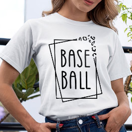 Baseball-Geschenk-T - Shirt