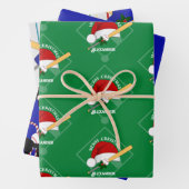 Baseball-Geschenk Wrap HAMbyWG Geschenkpapier Set (Beispiel)