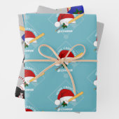 Baseball-Geschenk Wrap HAMbyWG Geschenkpapier Set (Beispiel)