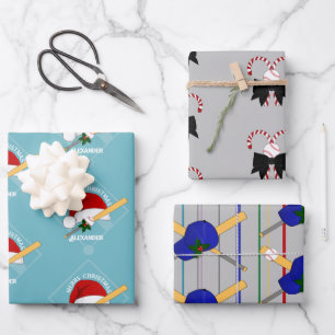 Baseball-Geschenk Wrap HAMbyWG Geschenkpapier Set