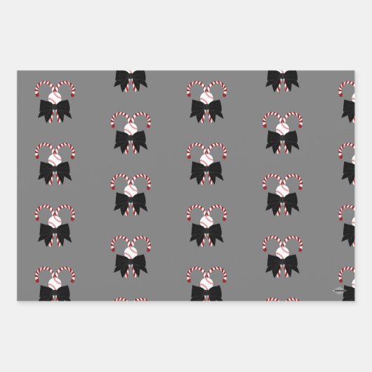 Baseball-Geschenk Wrap HAMbyWG Geschenkpapier Set (Vorderseite 2)