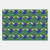 Baseball-Geschenk Wrap HAMbyWG Geschenkpapier Set (Vorderseite 3)