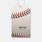 Baseball Geschenkanhänger (Rückseite)
