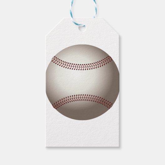 Baseball Geschenkanhänger (Vorderseite)