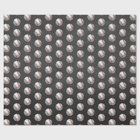 Baseball Geschenkpapier (Flach)