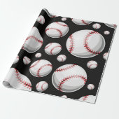 Baseball Geschenkpapier (Ungerollt)