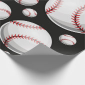 Baseball Geschenkpapier (Ecke)