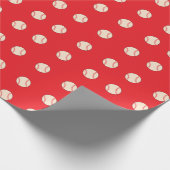 Baseball Geschenkpapier (Ecke)