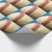 Baseball Geschenkpapier (Ecke)
