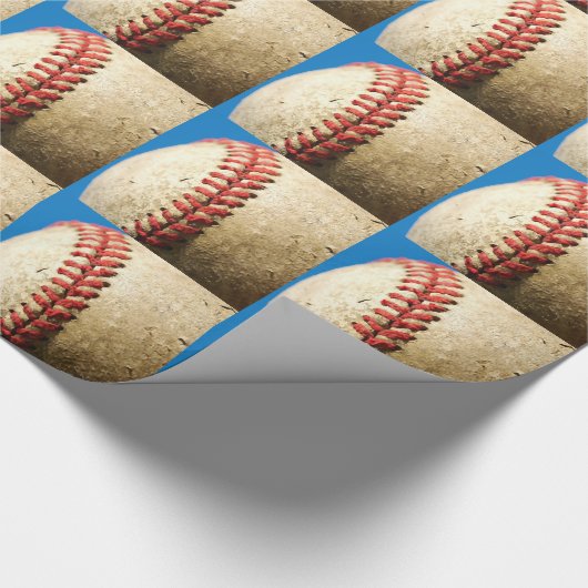 Baseball Geschenkpapier (Ecke)