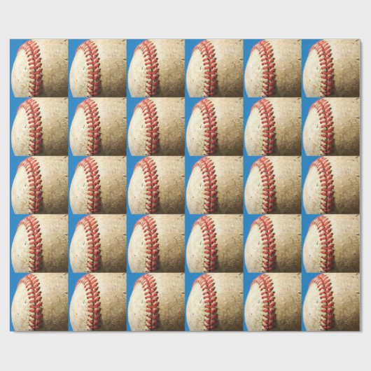 Baseball Geschenkpapier (Flach)
