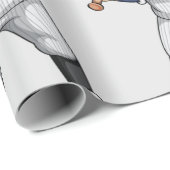Baseball Geschenkpapier (Rolleneckpunkt)