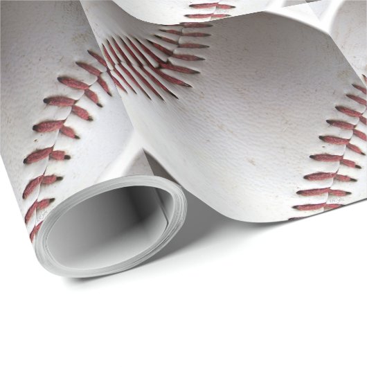Baseball Geschenkpapier (Rolleneckpunkt)